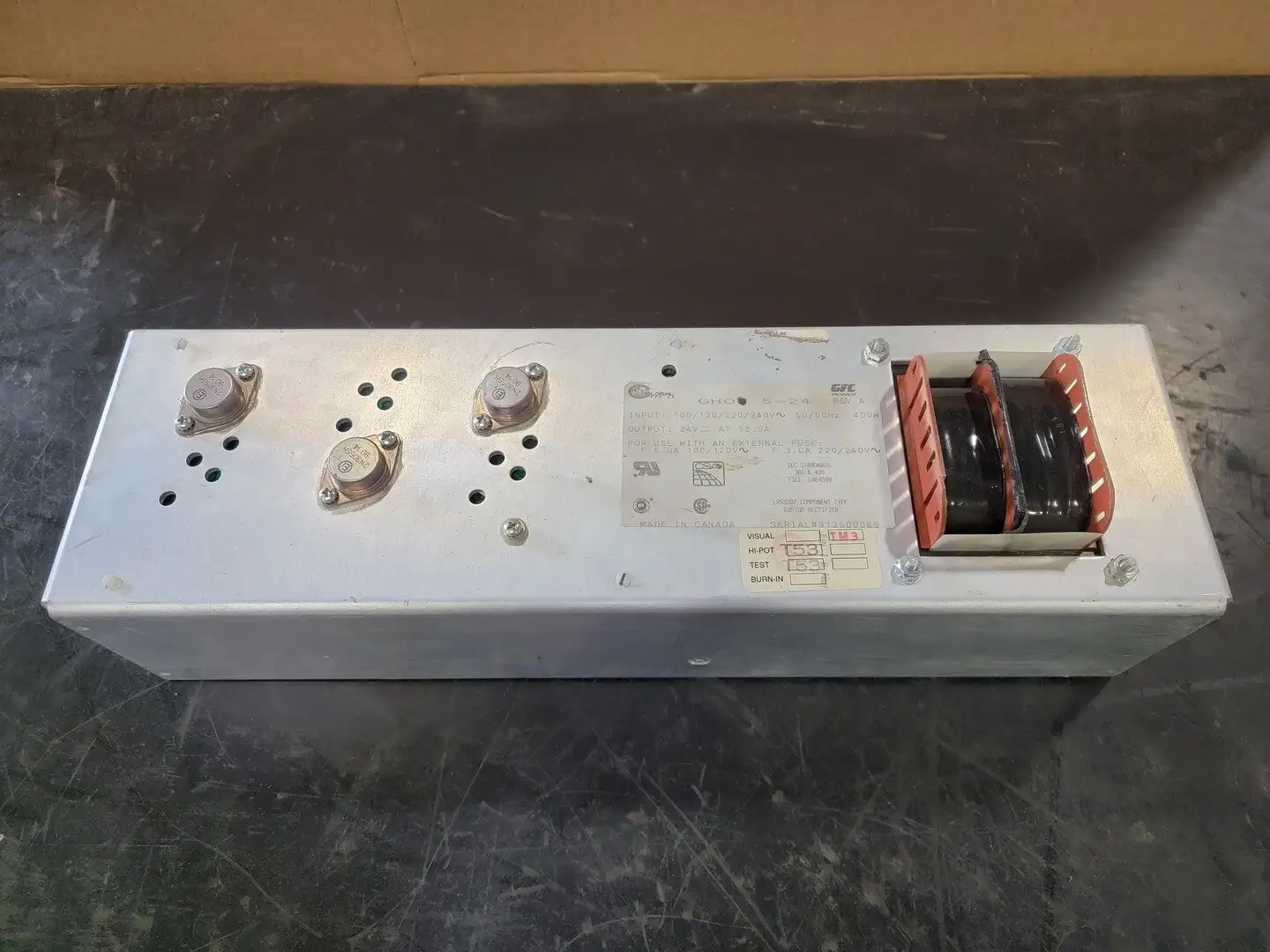 USED TECTROL GHOF5-24
