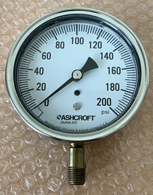 NEW Ashcroft 35 1009 AW 02L 200#
