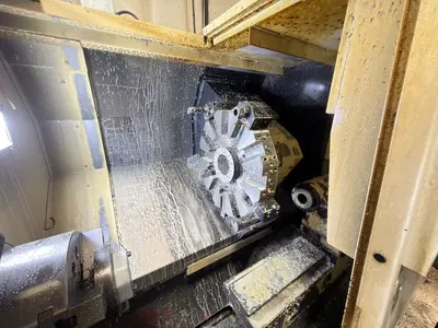 2014 OKUMA GENOS L400 CNC Lathes | Toolquip, Inc. (9)