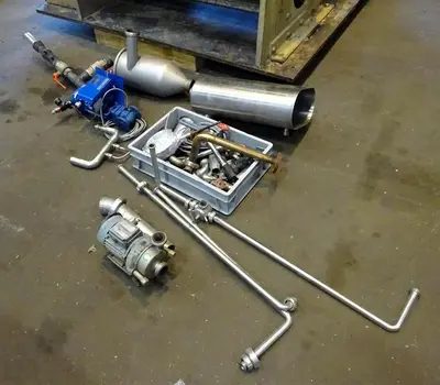 Alfa-Laval CT-6 Centritherm evaporator, 316SS.
