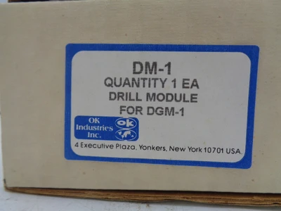 NEW OK INUDSTRIES DM-1