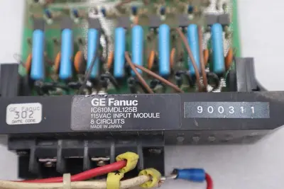 GE FANUC IC610MDL125B 115 VAC INPUT MODULE 8 CIRCUITS  STOCK L-572C