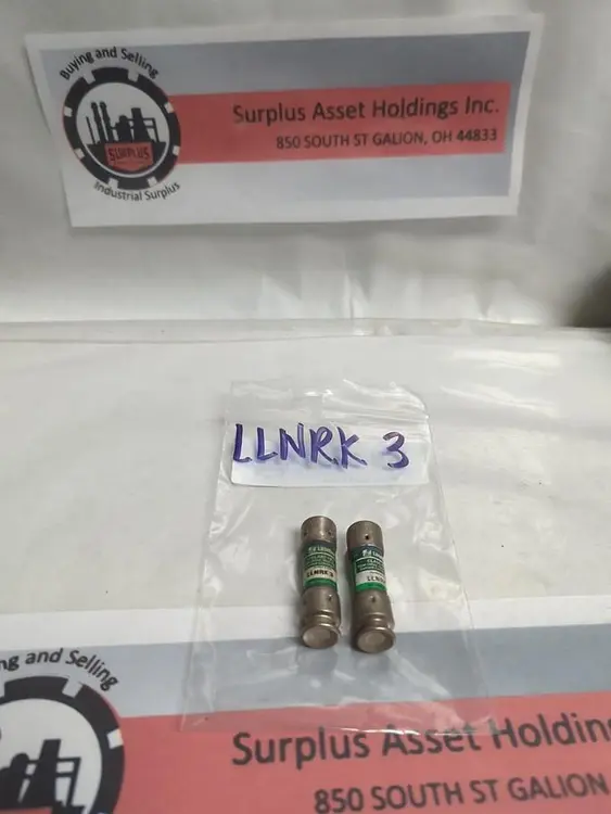 Used LITTELFUSE LLNRK-3 Miscellaneous Equipment (Electrical & Power) | Surplus Asset Holdings #1193168