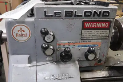 LeBlond Regal Geared Head Engine Metal Lathe
