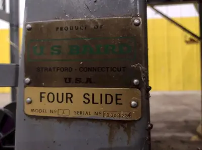 Used U.S. BAIRD N/A Wire Forming (and Four Slides) Ohio US | G-2000, Inc. #1077735