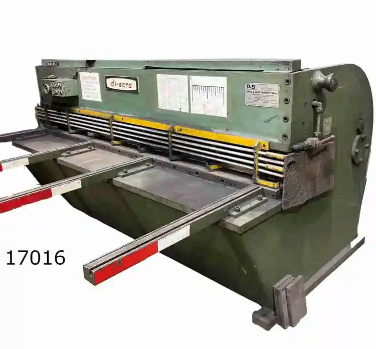 Used DIACRO 818 Power Squaring Shears (Gauge) Minnesota US | SOMINN MACHINERY SALES #351158