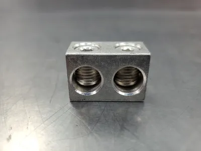 IHI Connectors 2S2/0 2/10-14 CU9AL Double Barrel Mechanical Lug. 4E-1