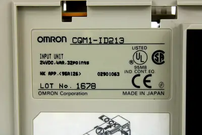 USED OMRON CQM1-ID213