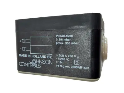 NEW JOHNSON CONTROLS P33AB-9200 PRESSURE SWITCH P33AB9201 P33AB9200