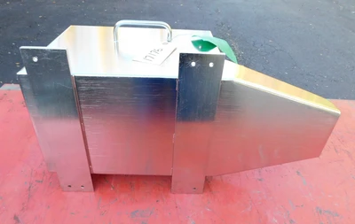 USED SANITARY HOPPER .9 CU FT
