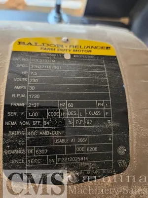 USED 2025 WOODMASTER 50 INCH DOUBLE DRUM SANDER