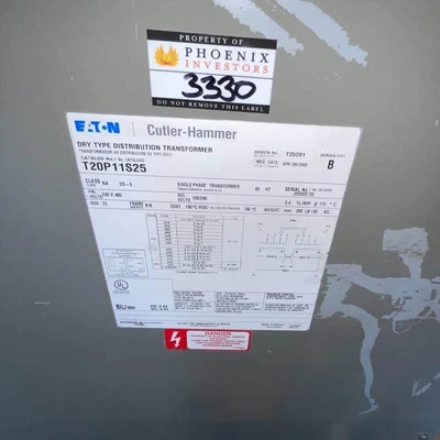 Used Eaton _UNKNOWN_ Transformers Texas US | ISP Equipment Group #1318728