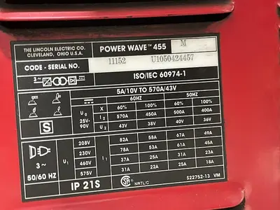 Used LINCOLN 11152 Mig Welders Michigan US | Aucto #1336951