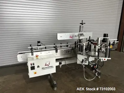 Used QUADREL ECONOLINE 4 PANEL WRAP Labelers Illinois US | Aaron Equipment #87183