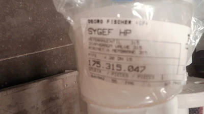 NEW George Fischer 175.315.047 PVDF  HP WITH 2" ARGU 2" FLANGE