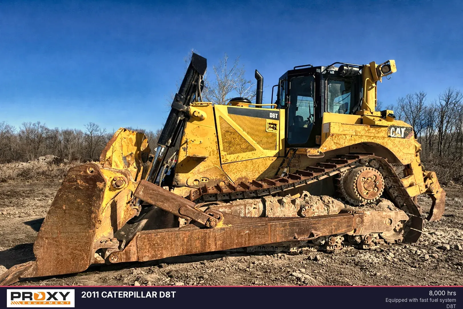 Used 2011 CATERPILLAR D8T Bulldozers Pennsylvania US | Proxy Equipment #1383007