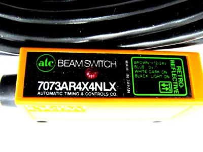NEW ATC 7073AR4X4NLX FIBEROPTIC BEAM SWITCH
