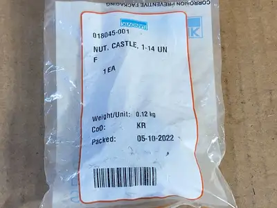 1 1/4" UNF Castle Nut 018045-001
