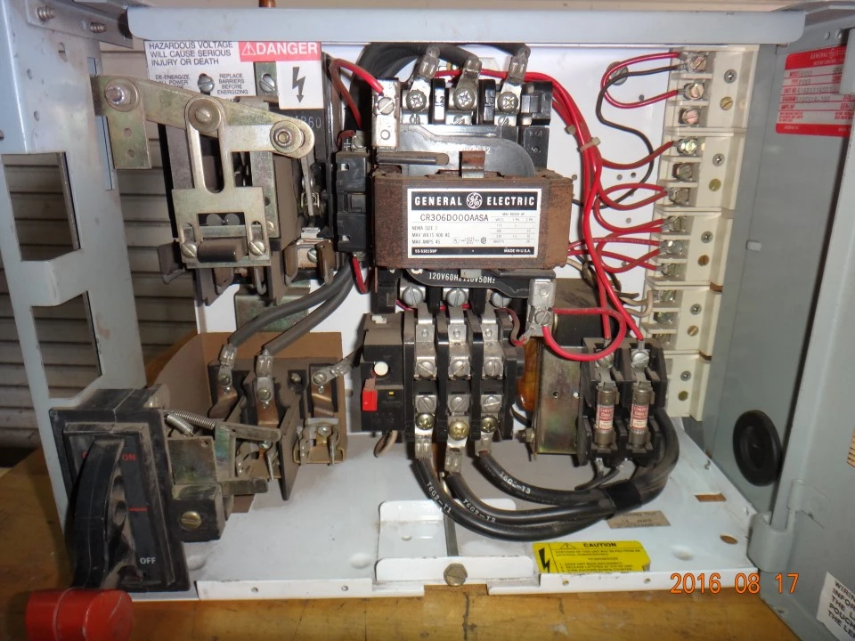 General Electric 8000 Series Size 2 Motor Control Bucket