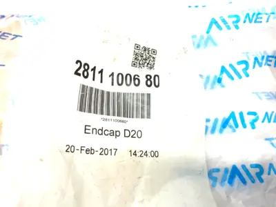 NEW AIRNET AIR PIPE END CAP 3/4" 20MM D20