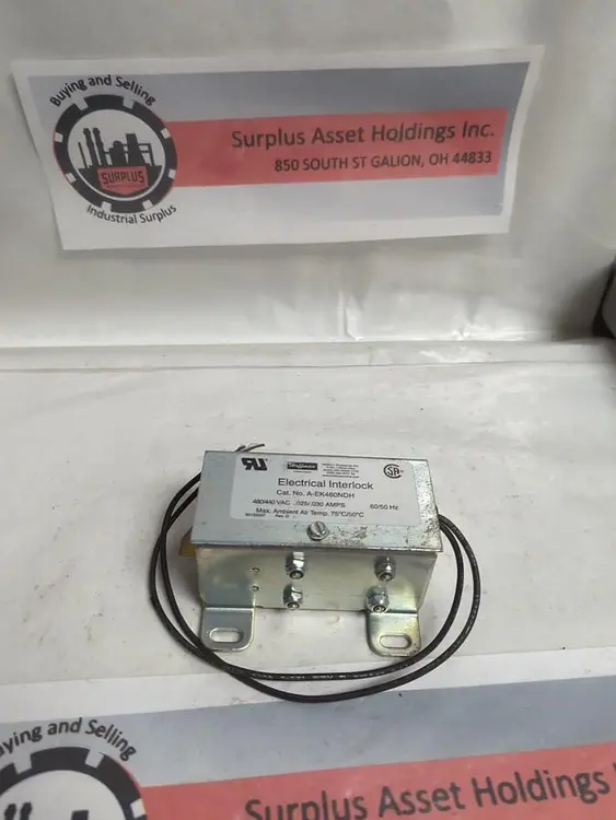Used HOFFMANN A-EK460NDH Miscellaneous Equipment (Electrical & Power) | Surplus Asset Holdings #1203680