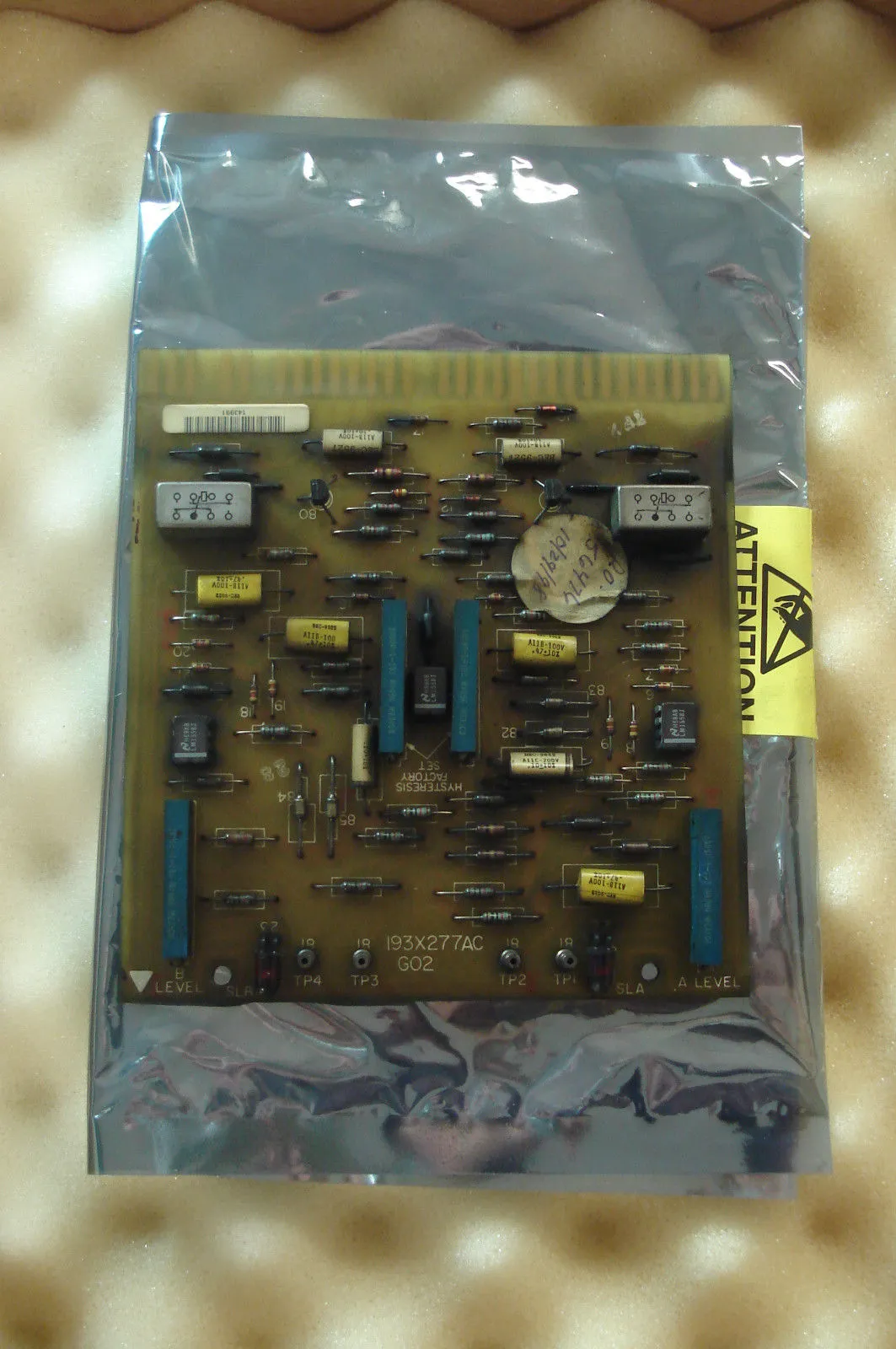 GE 193X277ACG02 CIRCUIT BOARD