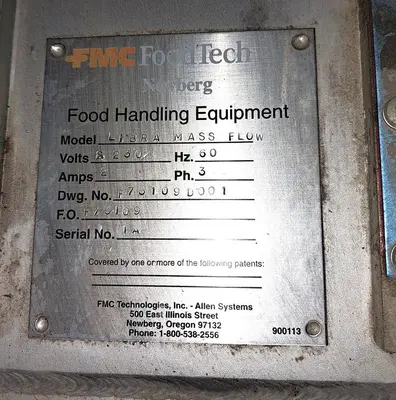 USED FMC LIBRA MASS FLOW