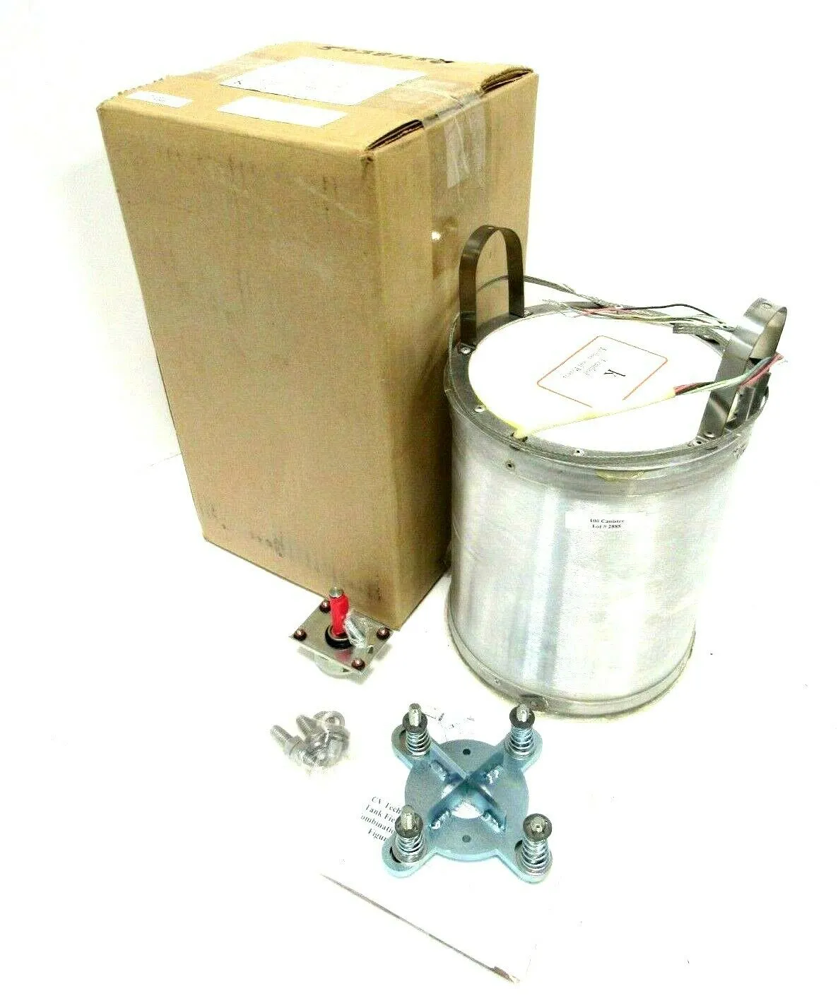 NEW CV TECHNOLOGY E1-0351-000 10LB CANISTER E1-0401-000 E1-1-0192-000 E10351000