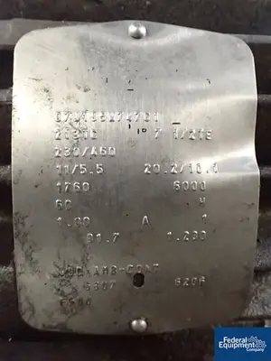 USED Votator 6" x 36" Votator Scrapped Surface Heat Exchanger, S/S
