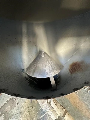 USED PEABODY TECTANK    SILOS 3550 CU FEET