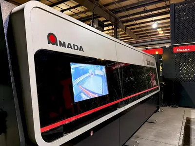 Used 2023 AMADA REGIUS 3015 AJE FIBER Laser Cutters | Machine Factory Outlet #1267061