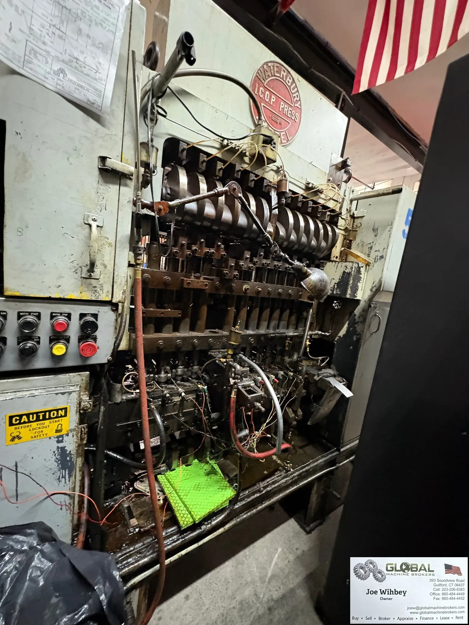 Waterbury Farrel 1212 ICOP Transfer Press w Minster AC/Brake
