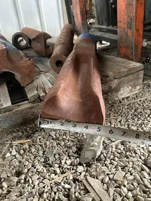 Used AFTERMARKET 5-1/8” X 25" CABLE TOOL DRILLING CHISEL BIT Drills Pennsylvania US | East West Machinery & Drilling #1417224