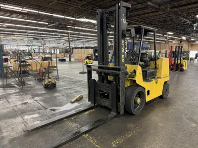 15,500 LBS HYSTER MODEL #S155XL-2 LP GAS FORKLIFT: YOBRO #25297