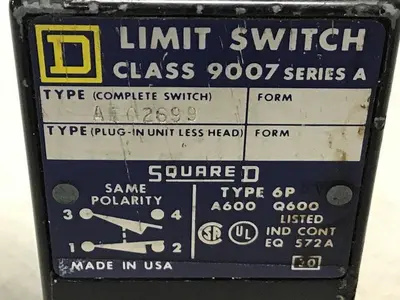 USED SQUARE D 9007-AEQ2699