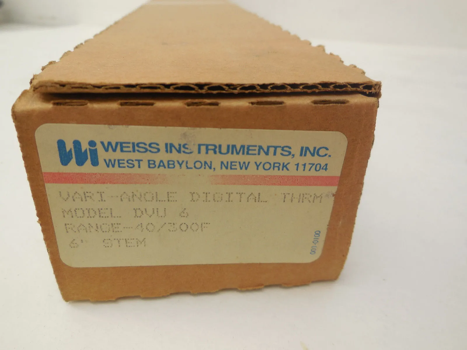 NEW WEISS DVU6 DIGITAL THERMOMETER 40/300 F