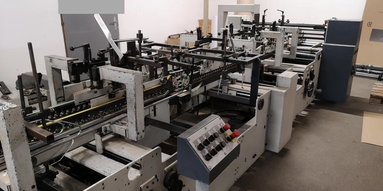 Used 1994 BOBST Domino 110 Glue Machines | Corrugated Machinery Brokers #1407864