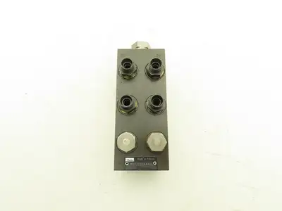 Parker MSP3D23BA910 Hydraulic 3-Station Manifold Valve Block 5000psi Cetop 3