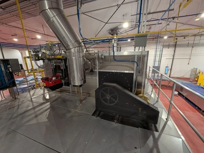 2024 Henry Group 5-zone indirect fired tunnel oven with loader and unloader