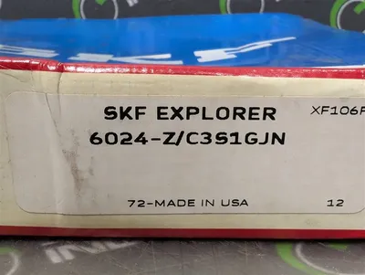 SKF Explorer 6024-Z/C3S1GJN Radial / Deep Groove Roller Bearing XF106F New NIB