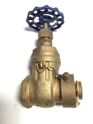 Nibco T-113-HC 1 1/2in Bronze Gate Valve Thread x Hose Thread 039923616609