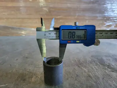 3/4" End Cap, B16 Class 3000, SA/A350LF2C1