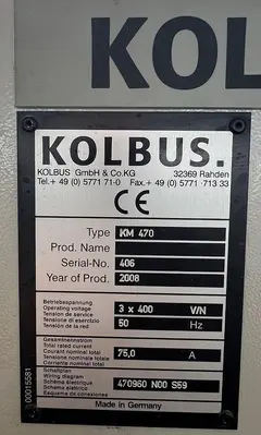 USED 2008 KOLBUS BOOK PRODUCTION LINE