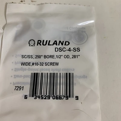 NEW Ruland DSC-4-SS