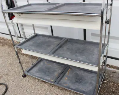 Floralight 48S2, Plant Table & Fluorescent Grow Lights