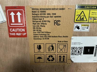 Used VEVOR LC-1000KX Display Refrigerators Michigan US | Miedema Asset Management Group #1413803