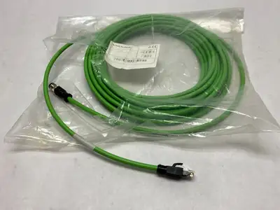 USED DATALOGIC ETHERNET CABLE M12-IP67 10M LENGTH