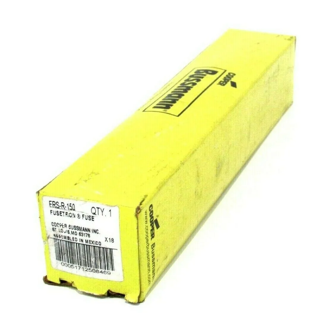 NEW BUSSMANN FUSETRON FRS-R-150 FUSE FRSR150