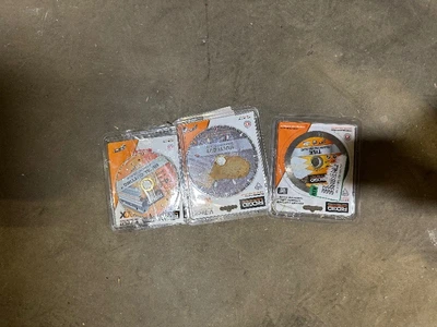 Lot of assorted Rigid Blades various models and conditions customer returns see pictures