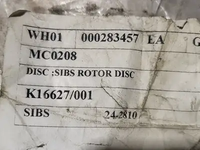 Sibs Rotor Disc 24-2810, 18-06-007, 0034